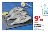 Dorade Royale en promo chez Super U Dunkerque à 9,95 €