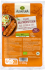 Vegane Bratwürstchen im budni Prospekt Vegane Bratwürstchen von Alnatura im aktuellen budni Prospekt für 2,49 €