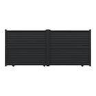 Portail aluminium coulissant Celtis 4m25 - Brico Dépôt à Bordeaux Portail aluminium coulissant Celtis 4m25 en promo chez Brico Dépôt Bordeaux à 1 099,00 €
