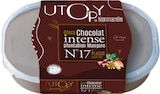 Glace Chocolat Intense - UTOPY DE NORMANDIE en promo chez Intermarché Super Glace Chocolat Intense - UTOPY DE NORMANDIE dans le catalogue Intermarché Super
