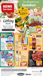 REWE Supermarkt Prospekt der aktuellen Woche mit 34 Seiten, gültig von 06.07.2026 bis 11.07.2026, in Isselburg und Umgebung Aktueller REWE Supermarkt Prospekt in Isselburg und Umgebung, "Dein Markt" mit 34 Seiten, 06.07.2026 - 11.07.2026