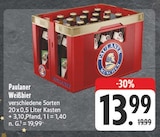 Weißbier Angebote von Paulaner bei E center Kamenz für 13,99 €