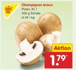 Champignon braun im Angebot bei Netto Marken-Discount in Erfurt Champignon braun Angebote von Markttag bei Netto Marken-Discount Erfurt für 1,79 €