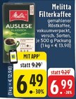 EDEKA Bönen - Filterkaffee Auslese Klassisch Angebot im Prospekt Filterkaffee Auslese Klassisch bei EDEKA im Bönen Prospekt für 6,49 €