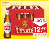 Pils im Netto Marken-Discount Prospekt Pils von Tyskie im aktuellen Netto Marken-Discount Prospekt für 12,49 €