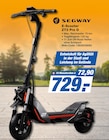 expert Amberg - E-Scooter ZT3 Pro D Angebot im Prospekt E-Scooter ZT3 Pro D bei expert im Amberg Prospekt für 729,00 €