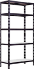 Metallsteckregal schwarz für 19,99 € bei Globus-Baumarkt im Angebot Metallsteckregal schwarz im aktuellen Globus-Baumarkt Prospekt