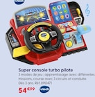 Super console turbo pilote - VTech en promo chez La Grande Récré Super console turbo pilote - VTech dans le catalogue La Grande Récré