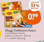 Tomaten- oder Rahm-Sauce Angebote von Maggi bei tegut Ludwigsburg für 0,99 €