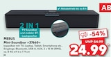 Mini-Soundbar »37660« Angebote von MEBUS bei Kaufland Weimar für 24,99 €