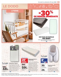 Offre Matelas Bébé dans le catalogue Carrefour du moment à la page 13