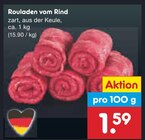 Rouladen vom Rind bei Netto Marken-Discount im Plate Prospekt für 1,59 €