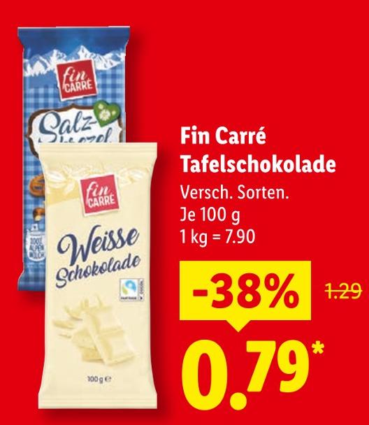 Weisse Schokolade Tafelschokolade