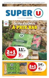 Prospectus Super U à Notre-Dame-de-Monts, "Jardin d'automne à prix bas", 16 pages, 24/09/2024 - 06/10/2024