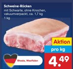 Aktuelles Schweine-Rücken Angebot bei Netto Marken-Discount in Bochum ab 4,49 €