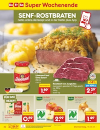 Rindfleisch Angebot im aktuellen Netto Marken-Discount Prospekt auf Seite 34