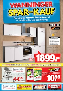 Möbel Wanninger Prospekt der Woche "SPAR-KAUF" Seite 1, 31.12.2025 bis 10.01.2026 für Straubing Aktueller Möbel Wanninger Prospekt "SPAR-KAUF" Seite 1 von 24 Seiten für Straubing