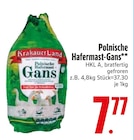 Polnische Hafermast-Gans von KrakauerLand im aktuellen EDEKA Prospekt für 7,77 €