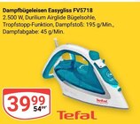 Aktuelles Dampfbügeleisen Easygliss FV5718 Angebot bei GLOBUS in Siegen (Universitätsstadt) ab 39,99 €