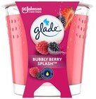Bubbly Berry Splash Duftkerze im Angebot bei REWE in Jena Bubbly Berry Splash Duftkerze Angebote von Glade bei REWE Jena für 3,99 €
