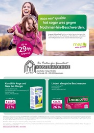 mea - meine apotheke Prospekt "Unsere März-Angebote" für Hinterer Hessenhof, 4 Seiten, 01.03.2024 - 31.03.2024