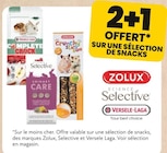 2+1 OFFERT SUR UNE SÉLECTION DE SNACKS ZOLUX / Selective SCIENCE / VERSELE-LAGA - ZOLUX / Selective SCIENCE / VERSELE-LAGA - Animalis 2+1 OFFERT SUR UNE SÉLECTION DE SNACKS ZOLUX / Selective SCIENCE / VERSELE-LAGA - ZOLUX / Selective SCIENCE / VERSELE-LAGA dans le catalogue Animalis