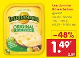 Netto Marken-Discount Reichenbach - Käsescheiben Angebot im Prospekt Käsescheiben bei Netto Marken-Discount im Reichenbach Prospekt für 1,49 €