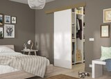 Promo Système coulissant + porte prête à peindre l. 83 x H. 204 cm à 69,90 € dans le catalogue Castorama à Mandelieu-la-Napoule