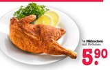 ½ Hähnchen Angebote bei E center Wiesbaden für 5,90 €