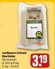 Oberländer Angebote von Landbauern Schwein bei REWE Stuttgart für 3,19 €