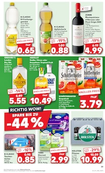 Gin im Kaufland Prospekt "Aktuelle Angebote" mit 44 Seiten (Rostock)
