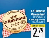 Camembert von Le Rustique für 2,79 € bei EDEKA im Angebot Camembert von Le Rustique im aktuellen EDEKA Prospekt