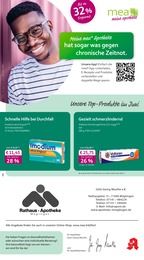 Aktueller mea - meine apotheke Apotheken Prospekt für Möglingen: Unsere Juni-Angebote mit 4} Seiten, 01.06.2026 - 30.06.2026