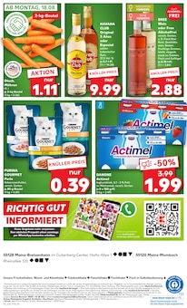Havana Club im Kaufland Prospekt "Aktuelle Angebote" mit 66 Seiten (Mainz)