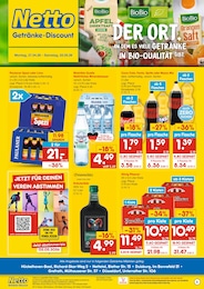 Netto Marken-Discount Prospekt "DER ORT, AN DEM DU IMMER AUSGEZEICHNETE PREISE FINDEST." mit 2 Seiten (Ratingen)