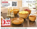 Schüssel im Segmüller Prospekt Servier-Schale Alicante von Ritzenhoff & Breker im aktuellen Segmüller Prospekt für 3,99 €