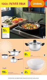Promos Vaisselle dans le catalogue "100% PETITS PRIX" de Carrefour Market Vaisselle en promo dans le catalogue Carrefour Market à la page 2