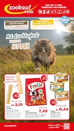 Aktueller Zookauf Prospekt mit Katzenfutter, "Mit Leichtigkeit DURCH DEN SOMMER", Seite 1