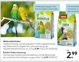 Wellensittichfutter von Punto für 2,99 € bei Hellweg im Angebot Wellensittichfutter von Punto im aktuellen Hellweg Prospekt