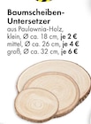Baumscheiben-Untersetzer im Angebot bei TEDi in Zwickau Baumscheiben-Untersetzer Angebote bei TEDi Zwickau für 2,00 €