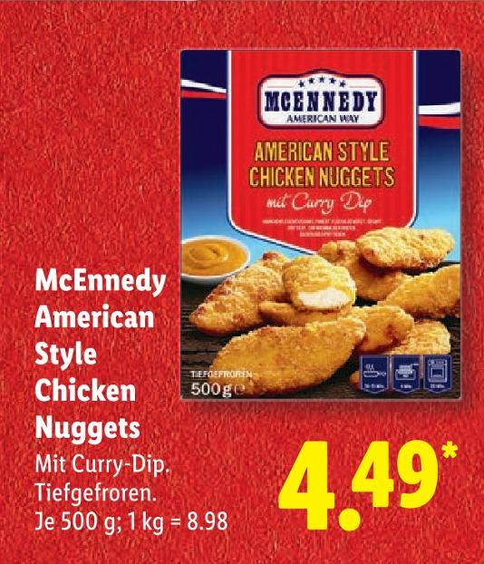 American Style Chicken Nuggets