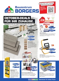 Baumärkte Prospekt von Bauzentrum Borgers in Rhede Aktueller Bauzentrum Borgers Baumärkte Prospekt für Rhede: OKTOBER-DEALS FÜR IHR ZUHAUSE. mit 8} Seiten, 10.10.2025 - 18.10.2025