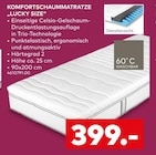 Komfortschaummatratze „lucky Size“ für 399,00 € bei porta Möbel im Angebot Komfortschaummatratze „lucky Size“ im aktuellen porta Möbel Prospekt