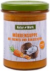 Süßkartoffelsuppe oder Möhrensuppe Angebote von Natur Werk bei REWE Ingolstadt für 1,99 €