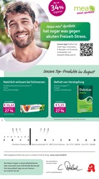 mea - meine apotheke Prospekt für Ulm: "Unsere August-Angebote", 4 Seiten, 01.08.2026 - 31.08.2026