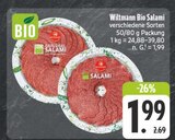 Bio Geflügel Salami im Angebot bei EDEKA in Schwabach Bio Geflügel Salami Angebote von Wiltmann bei EDEKA Schwabach für 1,99 €
