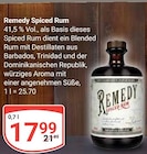 Aktuelles Remedy Spiced Rum Angebot bei GLOBUS in Siegen (Universitätsstadt) ab 17,99 €