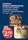 Langnese im V-Markt Prospekt Magnum Multipackung von Langnese im aktuellen V-Markt Prospekt für 2,49 €