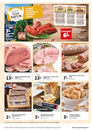 Offre Saucisse fumée dans le catalogue Auchan Hypermarché du moment à la page 3