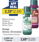 Aroma-/Cremebad von Kneipp im aktuellen Metro Prospekt